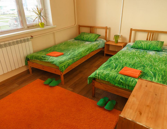 Номер эконом с 2 односпальными кроватями - Мини-отель Velvet / Вельвет Миасс