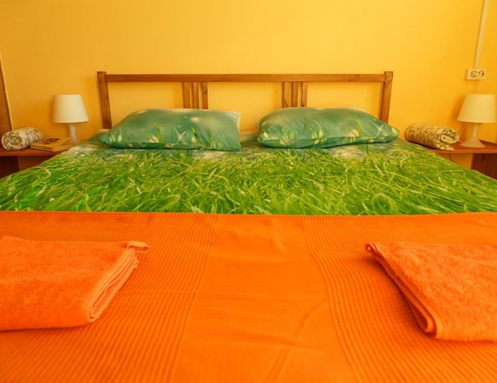 Номер эконом с 1 двуспальной кроватью - Мини-отель Velvet / Вельвет Миасс