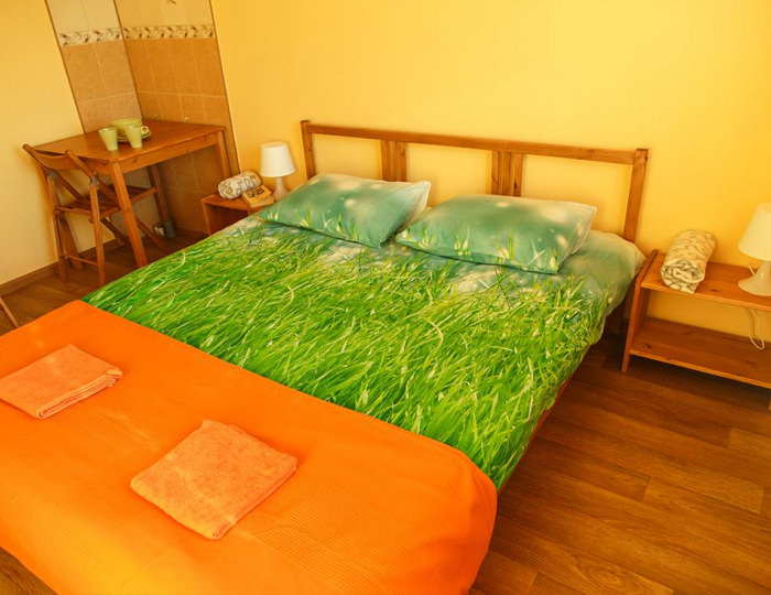 Номер эконом с 1 двуспальной кроватью - Мини-отель Velvet / Вельвет Миасс