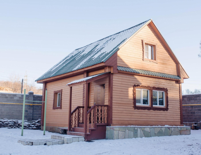 2-комнатный коттедж стандарт - Гостевой дом VGosti / ВГости Новоабзаково