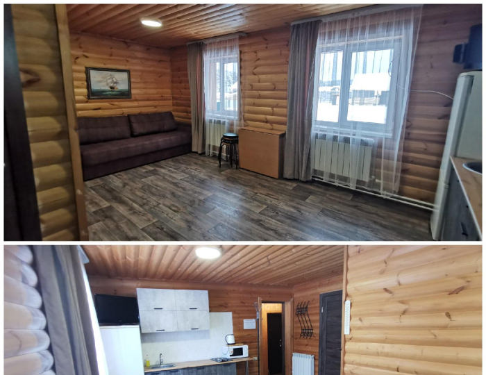 Номер стандарт семейный на 1 этаже - Гостевой дом VGosti / ВГости Новоабзаково