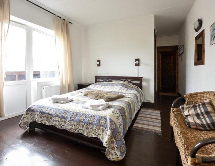 Номер стандарт с 1 двуспальной кроватью - Гостевой дом «Куршале» Курово