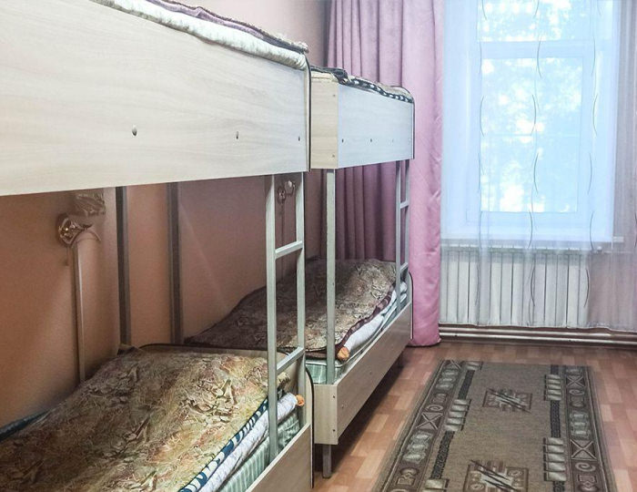 Номер эконом с 2 двухъярусными кроватями (удобства на этаже) - Мини-отель Smart Hotel KDO Тында / Смарт КДО Тында