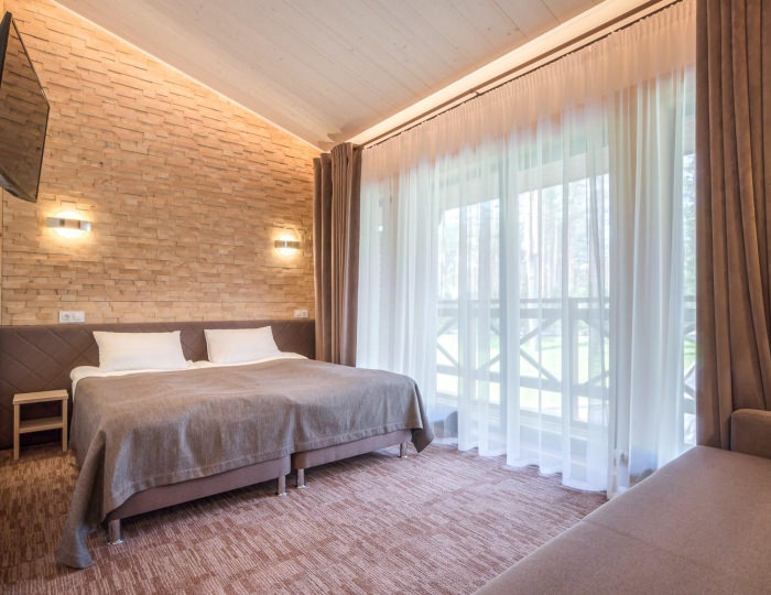 Номер улучшенный - Отель «Охта Парк 3*» Мистолово