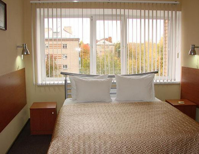 Номер стандарт с 1 двуспальной кроватью (с завтраком) - Отель «Подмосковье» Подольск