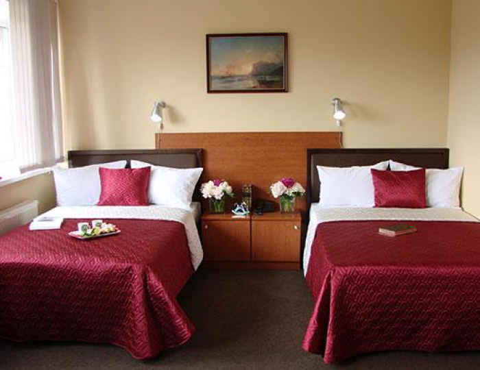 Номер люкс с 2 односпальными кроватями (с завтраком) - Отель «Подмосковье» Подольск