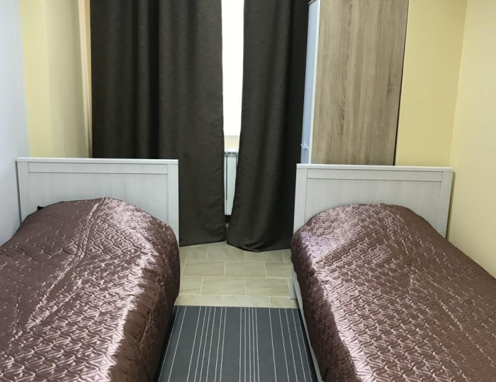 Номер эконом с 2 односпальными кроватями - Апартаменты «На Советской» Подольск