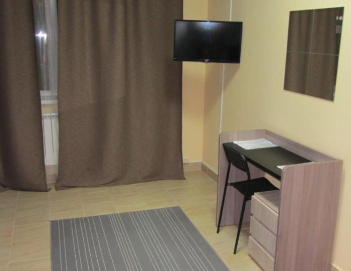 Номер эконом с 1 двуспальной кроватью - Апартаменты «На Советской» Подольск