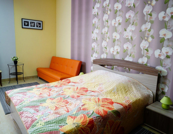 Номер стандарт с 1 двуспальной кроватью - Апартаменты «На Советской» Подольск