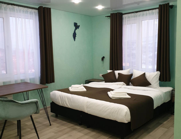 Номер комфорт семейный с 1 двуспальной кроватью - Гостевой дом Kraft House / Крафт хаус Петропавловск-Камчатский