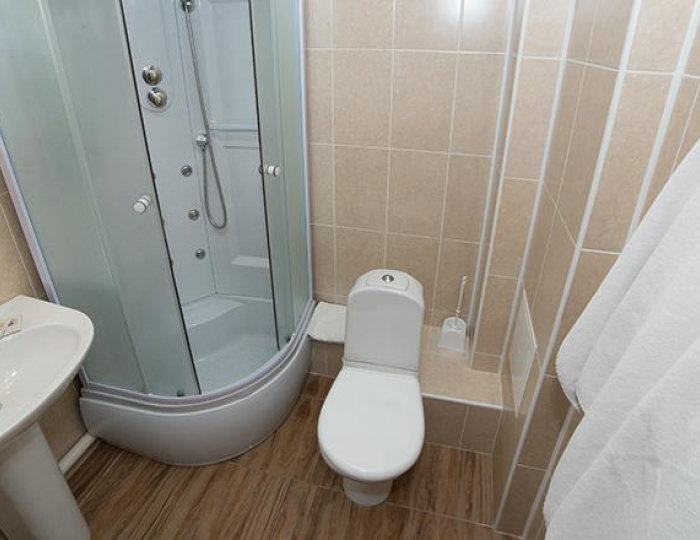 Стандартный номер с видом на бассейн (с завтраком) - Отель «Улыбка» Старый Оскол