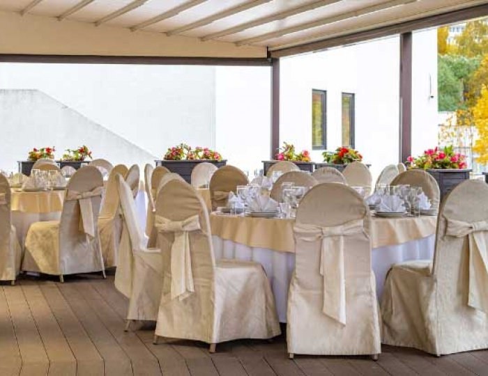 Летняя терраса - Отель «Edge Seligerskaya Moscow» / «Эдж Селигерская Москва»