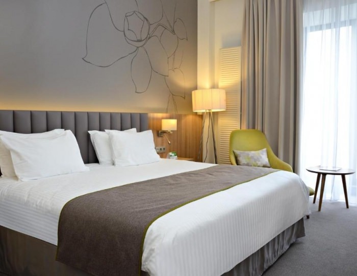 Улучшенный с кроватью king-size или двумя односпальными - Отель «Edge Seligerskaya Moscow» / «Эдж Селигерская Москва»