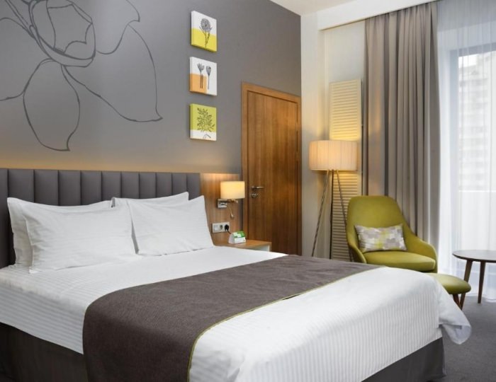 Улучшенный с кроватью king-size или двумя односпальными - Отель «Edge Seligerskaya Moscow» / «Эдж Селигерская Москва»