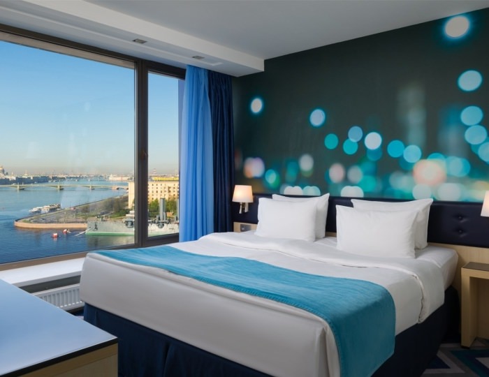 Делюкс с видом на реку - Гостиница «Санкт-Петербург»