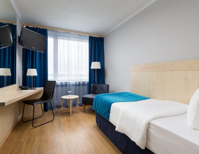 Стандартный одноместный номер с видом на реку - Гостиница «Санкт-Петербург»