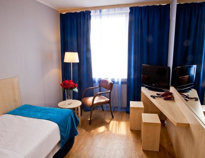 Стандартный одноместный номер с видом на реку - Гостиница «Санкт-Петербург»