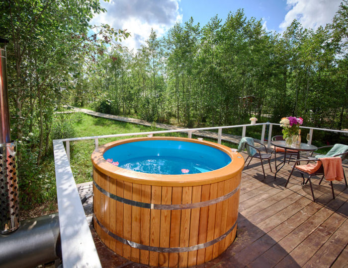 ДОМ РОМАНТИКА С КУПЕЛЬЮ НА ДРОВАХ - Глэмпинг «Просто Эко» Поджигородово