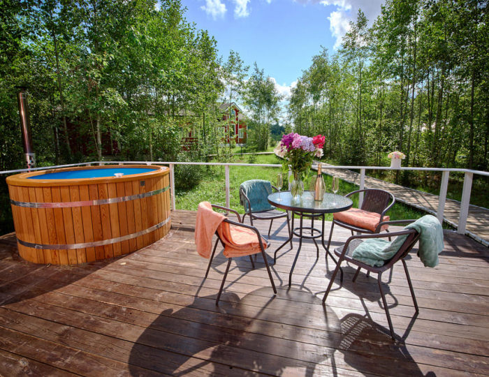 ДОМ РОМАНТИКА С КУПЕЛЬЮ НА ДРОВАХ - Глэмпинг «Просто Эко» Поджигородово