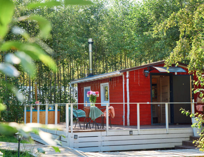 ДОМ ОХОТНИКА - Глэмпинг «Просто Эко» Поджигородово