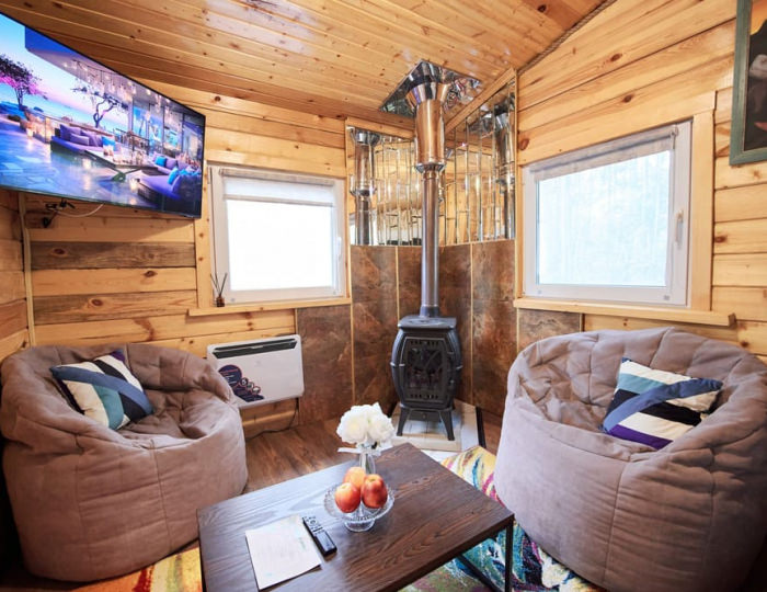 ДОМ ОХОТНИКА - Глэмпинг «Просто Эко» Поджигородово