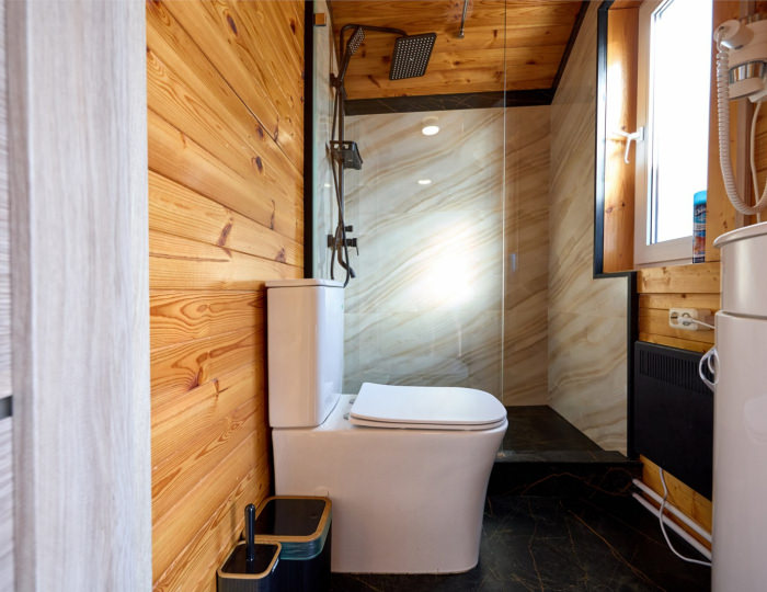 ДОМ У ОЗЕРА С КУПЕЛЬЮ НА ДРОВАХ - Глэмпинг «Просто Эко» Поджигородово