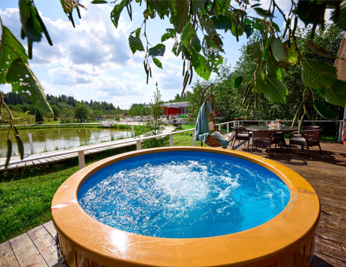 ДОМ У ОЗЕРА С КУПЕЛЬЮ НА ДРОВАХ - Глэмпинг «Просто Эко» Поджигородово