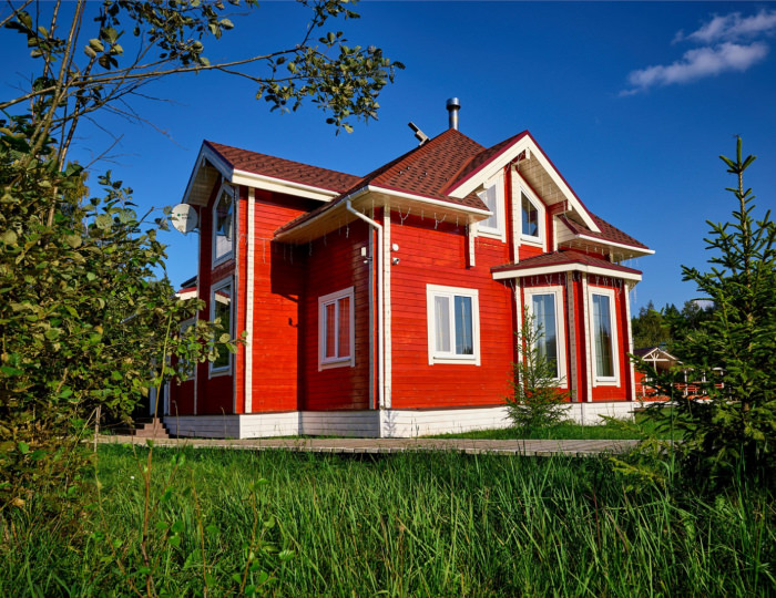 ШАЛЕ ДЕ ЛЮКС ИЗ БРУСА - Глэмпинг «Просто Эко» Поджигородово