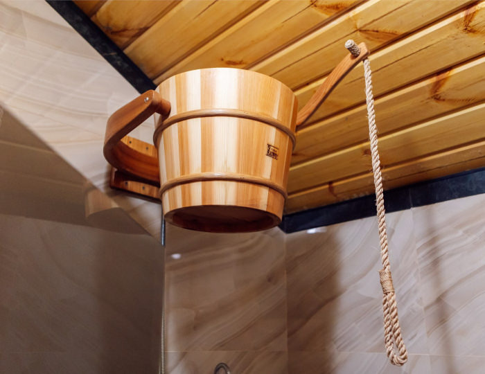 БАНЯ НА ДРОВАХ С КРЫТОЙ ВЕРАНДОЙ - Глэмпинг «Просто Эко» Поджигородово