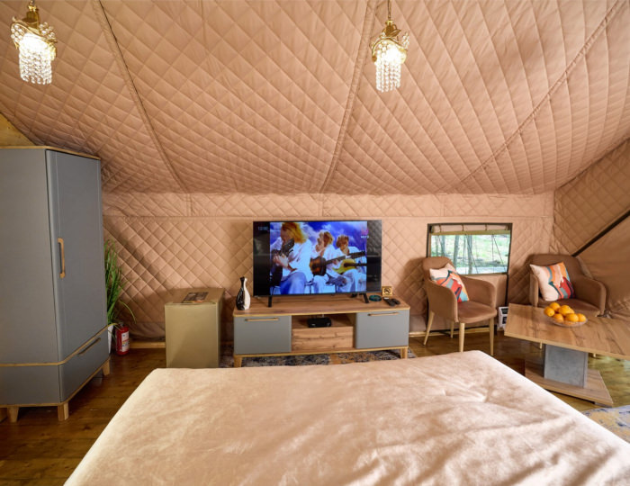 ДОМ СУЛТАНА С КУПЕЛЬЮ НА ДРОВАХ - Глэмпинг «Просто Эко» Поджигородово