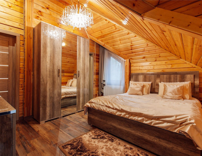 Номер Премиум в ШАЛЕ ДЕ ЛЮКС - Глэмпинг «Просто Эко» Поджигородово