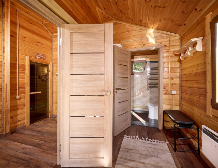 ДОМ С БАНЕЙ - Глэмпинг «Просто Эко» Поджигородово