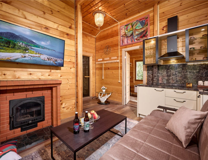 ДОМ С БАНЕЙ И КУПЕЛЬЮ - Глэмпинг «Просто Эко» Поджигородово