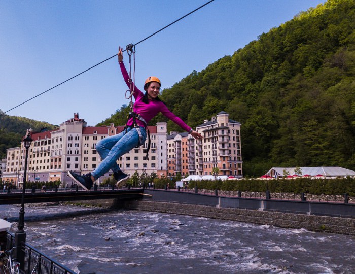Горные развлечения: лето - Отель Golden Tulip Rosa Khutor / Голден Тюлип Роза Хутор