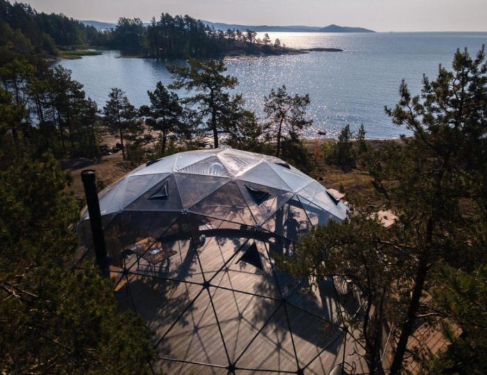 Глэмпинг Lago Ladoga / Лаго Ладога Хаапалампинское