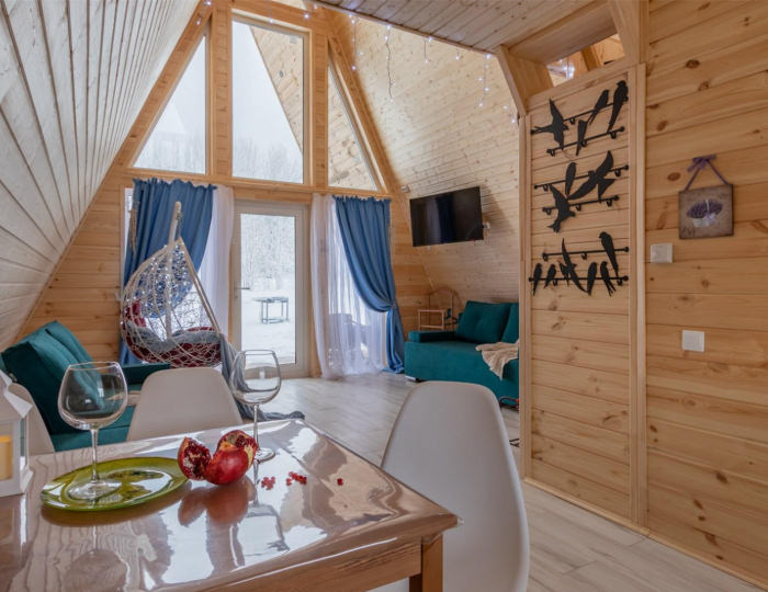 Шале №1 Коробицыно - База отдыха «Рай в Шалаше» Коробицыно