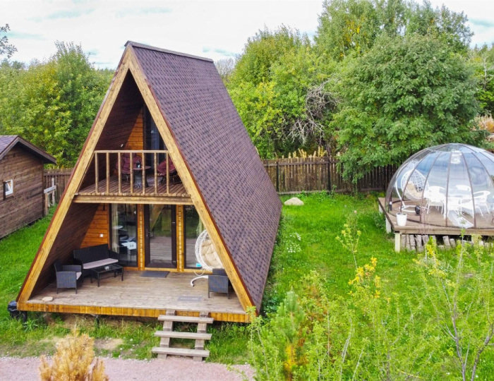 Шале большое Коробицыно - База отдыха «Рай в Шалаше» Коробицыно