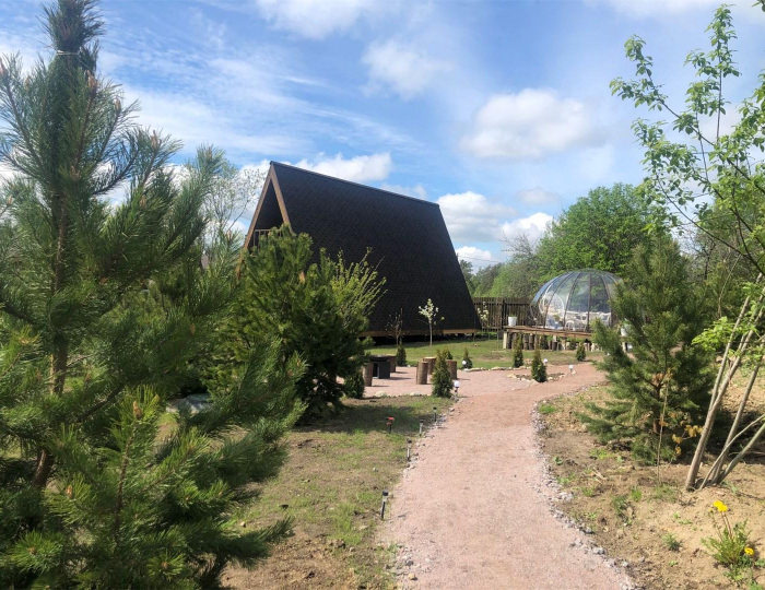 Шале большое Коробицыно - База отдыха «Рай в Шалаше» Коробицыно