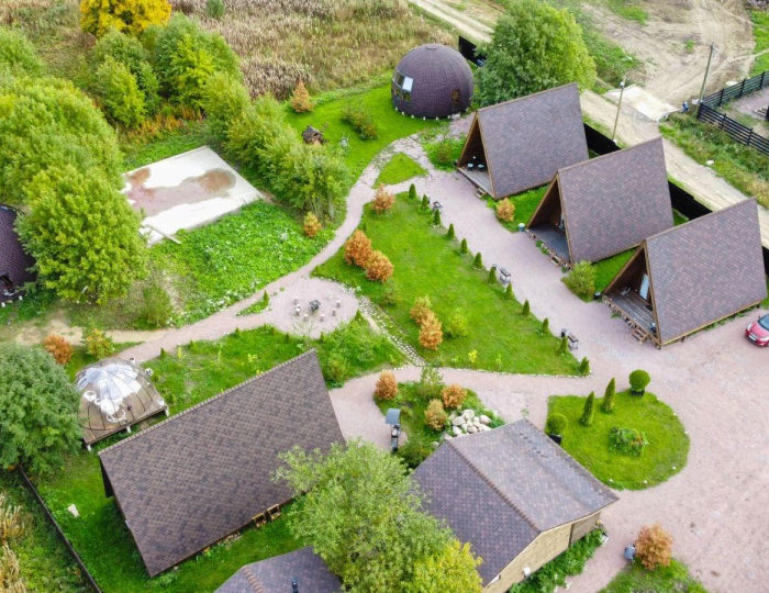 Шале Купол №2 Коробицыно - База отдыха «Рай в Шалаше» Коробицыно