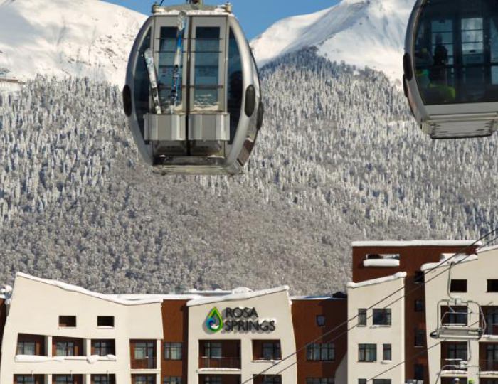 Подъемники «Олимпия» и «Шале» - Бальнеологический отель Rosa Springs / Роза Спрингс