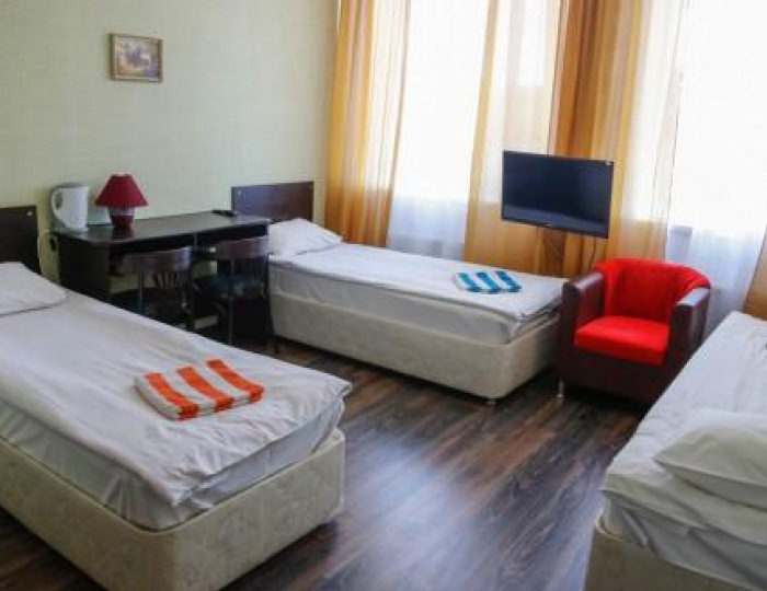 3-местный номер стандарт (с завтраком) - Отель «Пушкинъ» Псков