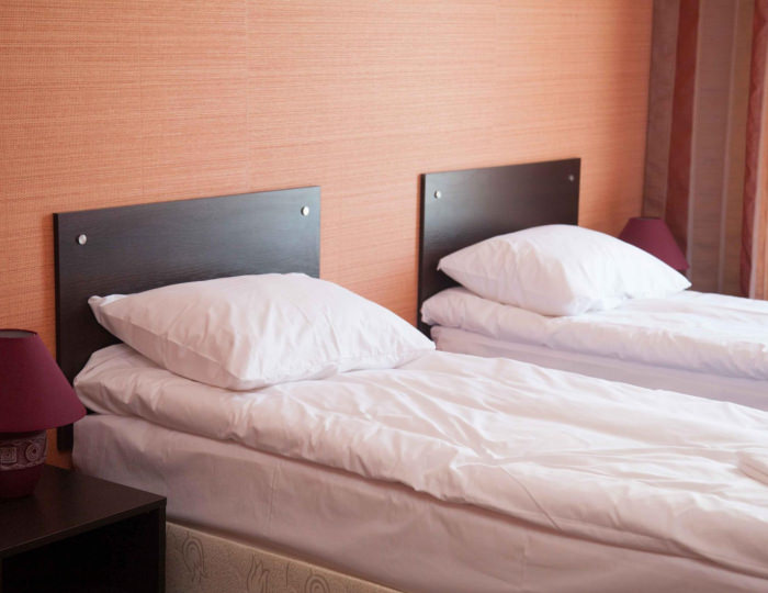 Номер стандарт с 2 односпальными кроватями (с завтраком) - Отель «Пушкинъ» Псков