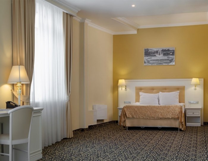 Номер-студио стандартный с 1 большой кроватью - Гостиница «Принц Парк Отель»