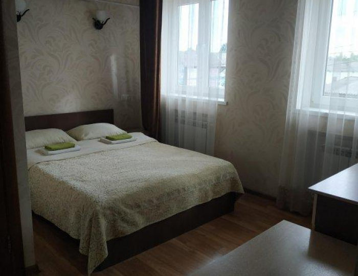 Номер стандарт с 1 двуспальной кроватью - Гостевой дом «Гармония» Псков