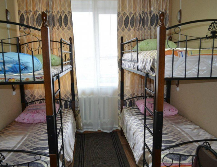 Кровать в 4-местном общем номере - Мини-отель «Гостиный Дворик» Котлас