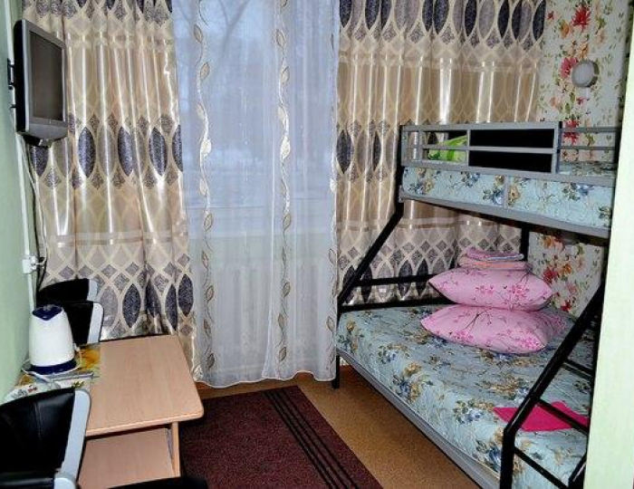 Кровать в 4-местном общем номере - Мини-отель «Гостиный Дворик» Котлас