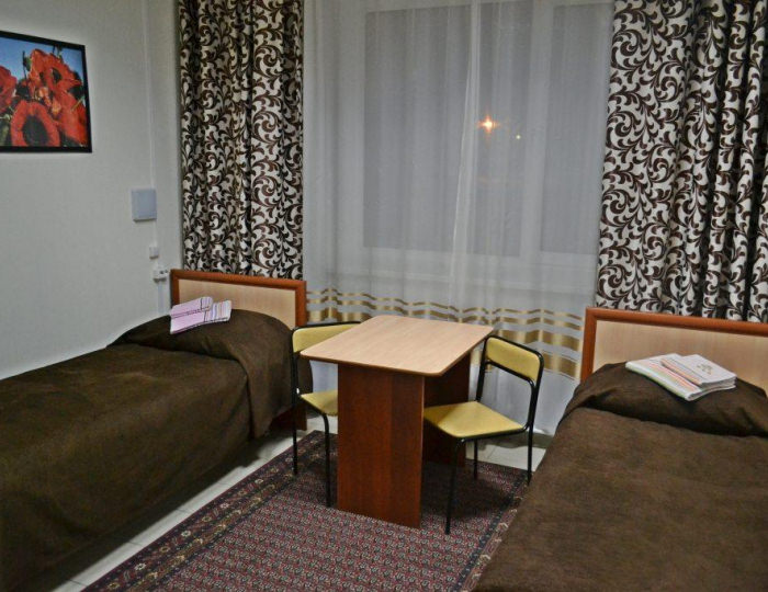 Номер стандарт с 2 односпальными кроватями - Мини-отель «Гостиный Дворик» Котлас