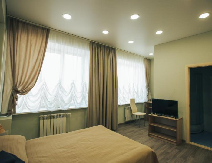 Номер стандарт с 1 двуспальной кроватью - Мини-отель «На Набережной» Котлас