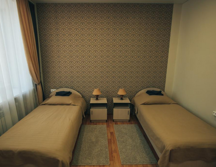 Номер стандарт с 2 односпальными кроватями - Мини-отель «На Набережной» Котлас