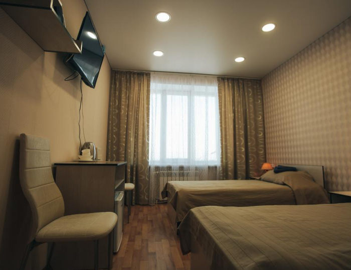 Номер стандарт с 2 односпальными кроватями - Мини-отель «На Набережной» Котлас